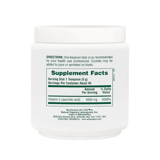 NATURES PLUS Vitamin C Micro-Crystals Μικροκρυσταλλική 100% Καθαρή και Φυσική Βιταμίνη C 227g