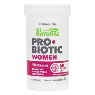 NATURES PLUS GI Natural® Probiotic Women Προβιοτικά για Γυναίκες 30 Κάψουλες