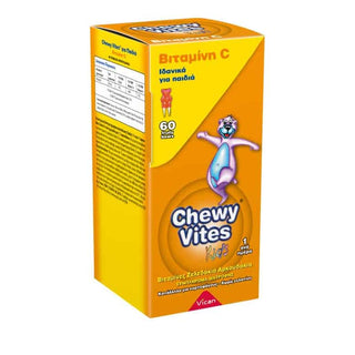 VICAN Chewy Vites Jelly Bears Vitamin C 60 Μασώμενα Ζελεδάκια