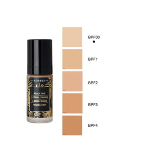 KORRES Black Pine Μαύρη Πεύκη Make Up Ανόρθωση, Σύσφιγξη & Λάμψη, Απόχρωση BPF1, 30ml