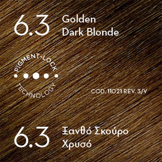 KORRES Βαφή Μαλλιών Abyssinia Superior Gloss Colorant 6.3 Ξανθό Σκούρο Χρυσό 50ml