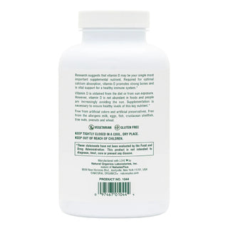 NATURES PLUS Adult's Chewable Vitamin D3 1000 IU Συμπλήρωμα Βιταμίνης D3 90 Μασώμενες Ταμπλέτες