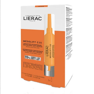 LIERAC Mesolift C15 Συμπύκνωμα κατά της Κούρασης 2x15ml