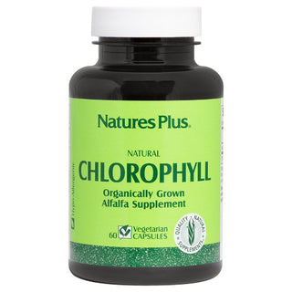 NATURES PLUS Chlorophyll Συμπλήρωμα Διατροφής με Χλωροφύλλη 60 Vegeterian Κάψουλες