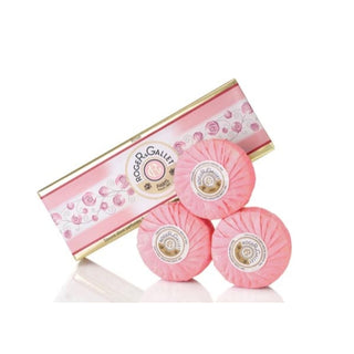 ROGER & GALLET Rose Relaxing Perfumed Soaps Σετ με Αρωματικά Σαπούνια Rose 3x100g