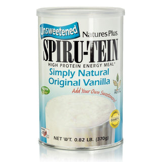 NATURES PLUS Spiru-Tein Simply Natural Original Vanilla Ρόφημα Πρωτεΐνης με Γεύση Βανίλια 370g