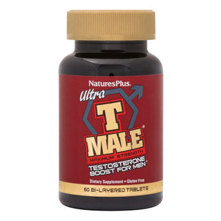 NATURES PLUS Ultra T Male Maximum Strength Ενίσχυση Τεστοστερόνης για Άνδρες 60 Ταμπλέτες