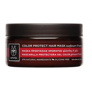 APIVITA Color Protect Μάσκα Προστασίας Χρώματος με Ηλίανθο & Μέλι 200ml