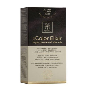 APIVITA My Color Elixir Βαφή Μαλλιών 4.20 Καστανό Βιολετί