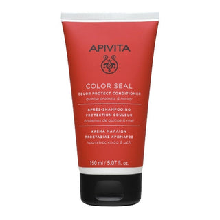APIVITA Κρέμα Προστασίας Χρώματος για Βαμμένα Μαλλιά με Πρωτεΐνες Κινόα & Μέλι 150ml