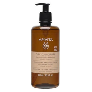 APIVITA Eco Pack Dry Dandruff Shampoo Σαμπουάν κατά της Ξηροδερμίας με Σέλερι & Πρόπολη 500ml