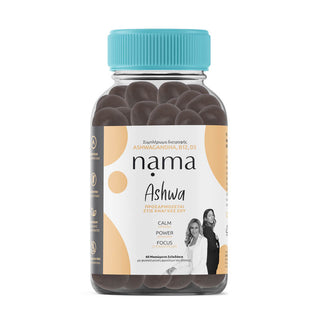 NAMA HEALTH Ashwa Συμπλήρωμα Διατροφής Ashwagandha , B12, D3 60tabs
