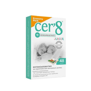 VICAN Cer'8 Kids, Παιδικά Εντομοαπωθητικά Τσερότα 48τμχ