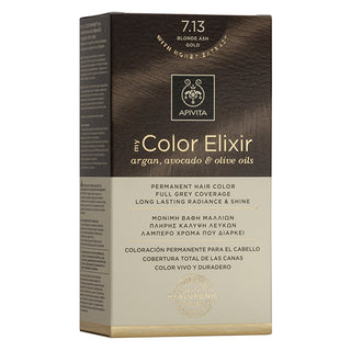 APIVITA My Color Elixir Βαφή Μαλλιών 7.13 Ξανθό Σαντρέ Μελί
