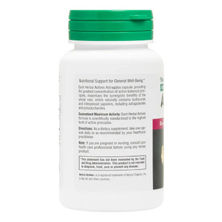 NATURES PLUS Herbal Actives Astragalus 450 mg για Τόνωση του Ανοσοποιητικού Συστήματος 60 Vegan Κάψουλες