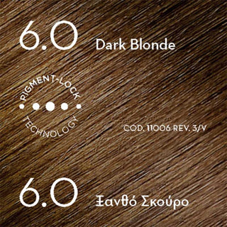 KORRES Βαφή Μαλλιών Abyssinia Superior Gloss Colorant 6.0 Ξανθό Σκούρο 50ml
