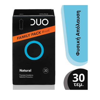 DUO Natural Family Pack Προφυλακτικά 30τμχ