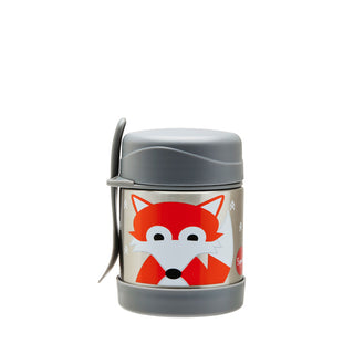 3 SPROUTS Stainless Steel Food Jar Fox Δοχείο Φαγητού με Κουταλοπίρουνο Αλεπού