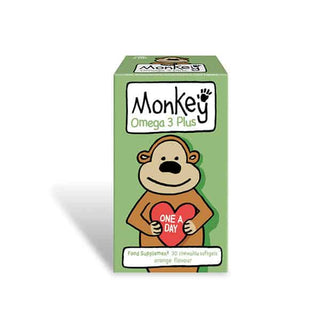 A. Vogel Monkey Omega Plus 30 caps (Συμπλήρωμα διατροφής με Omega-3 λιπαρά οξέα σε κάψουλες)