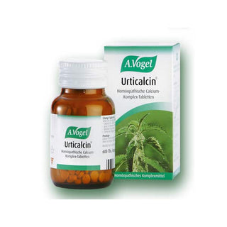 A. Vogel Urticalcin 600 tabs (Βιολογικό 100% απορροφήσιμο ασβέστιο από τσουκνίδα, calc. carbonica)