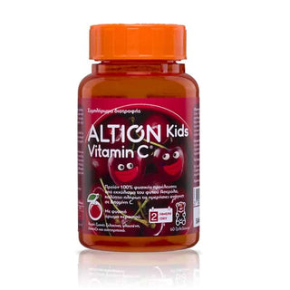 ALTION Kids Φυσική Βιταμίνη C από Ασερόλα 60 ζελεδάκια