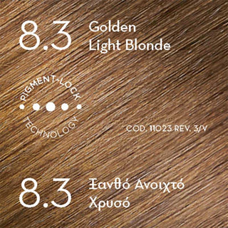 KORRES Βαφή Μαλλιών Abyssinia Superior Gloss Colorant 8.3 Ξανθό Ανοιχτό Χρυσό 50ml