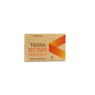 Genecom Terra D3 Tabs Συμπλήρωμα Διατροφής με βιταμίνη D3 60 tabs