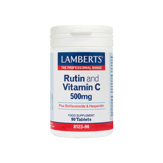 LAMBERTS Rutin and Vitamin C 500mg & Bioflavonoids 90tabs