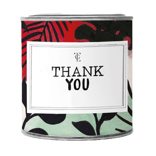 THE GIFT LABEL Thank you jasmine vanilla Candle 310gr