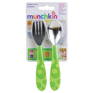 MUNCHKIN toddler fork & spoon set