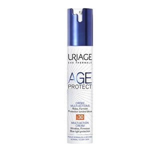 URIAGE Age Protect Multi-Action Cream SPF30, Αντιρυτιδική Κρέμα Πολλαπλών Δράσεων για Κανονικές/Ξηρές Επιδερμίδες 40ml