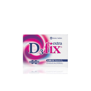 UNI-PHARMA D3 Fix Extra Βιταμίνη D3, 2000iu 60tabs