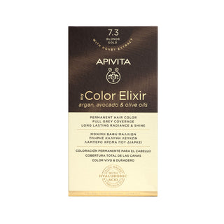 APIVITA My Color Elixir Βαφή Μαλλιών 7.3 Ξανθό Χρυσό