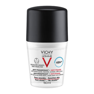 VICHY Homme 48h 'No Trace' Deodorant Roll-on 50ml