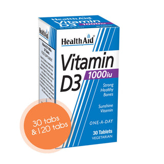 HEALTH AID Vitamin D3 1000iu 30 tabs